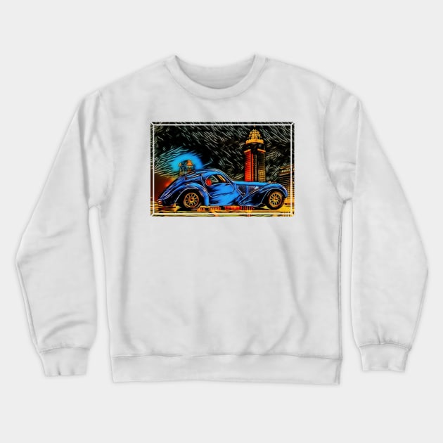 Urban Bugatti Crewneck Sweatshirt by DeVerviers